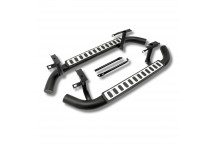 Running Boards Def 90 Fire & Ice