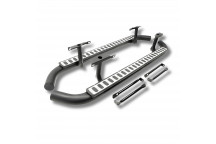 Running Board/Steps 110 (Black & Silver)