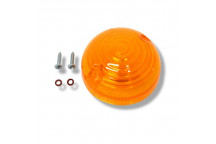Lens Amber Flasher (Round)