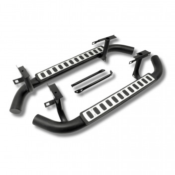 Running Boards Def 90 Fire & Ice