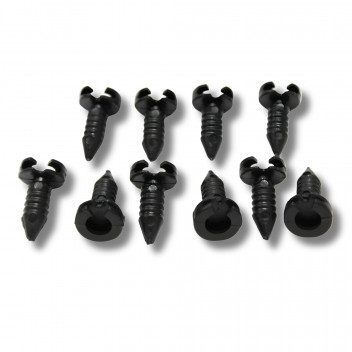 Fastener Door Panel Black (Def)