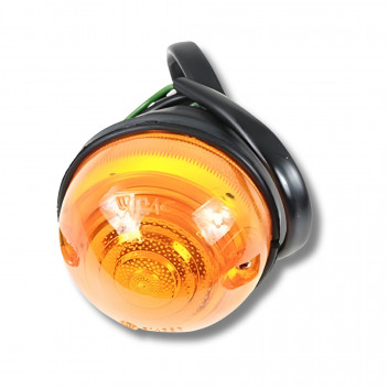 Lamp Flasher Amber (With Wires)