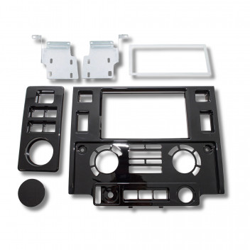 Facia Double Din Piano Black Puma