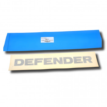 Decal Defender Rear (Silver)
