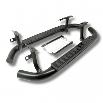 Running Boards Def 90 Black