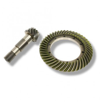 Crown Wheel & Pinion With Bolt Front
