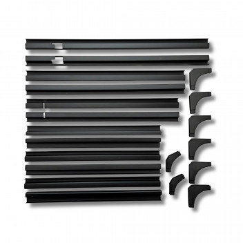 Window Channel Kit DEF 4 Doors