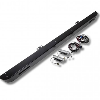 Bumper with LED lamps